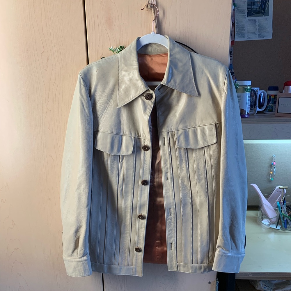 Vintage Spanish Leather Jacket
